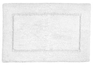 Baderomsmatte, hvit