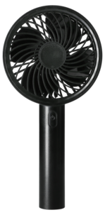 Håndvifte med USB og bordstativ