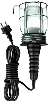 Sladdlampa IP54 stänktålig, Airam