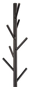 Tamburmajor klädhängare metall, svart, 170 cm