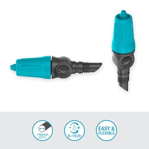Gardena droppspridare Micro-Drip, ställbar, 10-pack