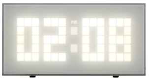 Herätyskello, jossa liiketunnistin