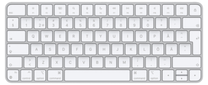 Apple Magic keyboard, trådlöst och laddbart