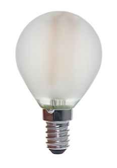 Klotlampa dimbar LED E14 3,4 W, varmvit