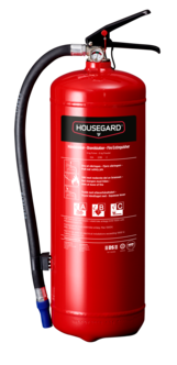 Housegard 55A brandsläckare pulver 6 kg, röd