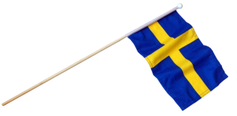 Handflagga Sverige