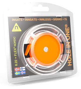 Hole-In-One 8:22+Flex innsats til apparatboks