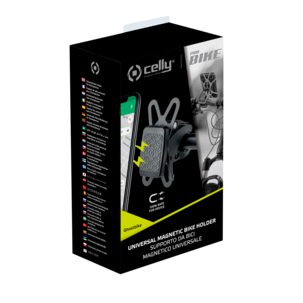 Telefonhållare cykel, magnetfäste, Celly Ghostbike