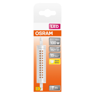 Pienloisteputki Osram LED Slimline R7s, 12 W, 118 mm
