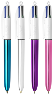 Kulspetspenna Bic 4 colours Shine