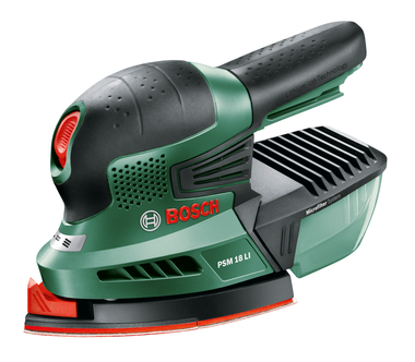 Bosch PSM 18 LI multisliper med slipepapir
