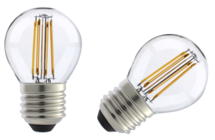 Dimbar klotlampa LED E27 Clas Ohlson