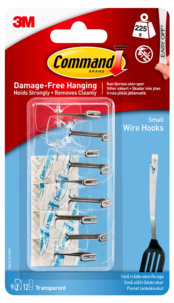 Command Value Pack Metallilankakoukku, itsekiinnittyvä, S-koko