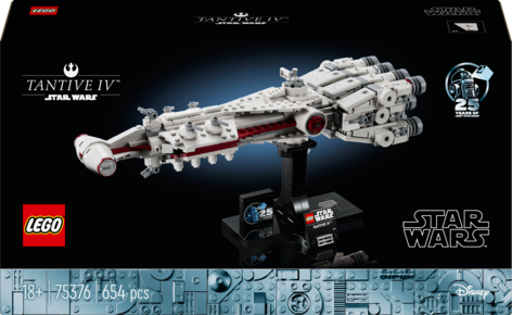 LEGO Star Wars Tantive IV Tähtilaiva 75376, yli 18-vuotiaille