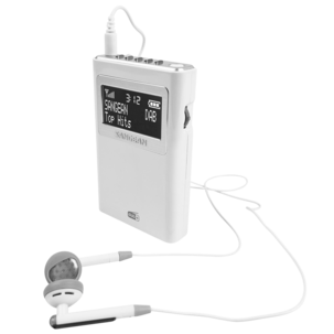 Sangean DPR-39 DAB+ FM-fickradio, vit