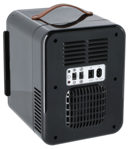 Minikjøleskap svart 4 liter 12 V / 230 V, bærbart