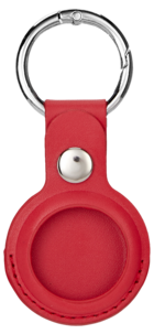 Anmiki Airtag-hållare med nyckelring, konstläder