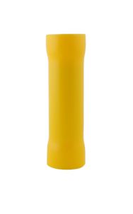 Skarvhylsa 6 mm isolerad gul, 10-pack