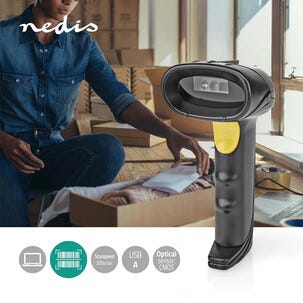Nedis 2D/QR streckkodsläsare USB