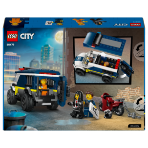 LEGO City Poliisin vanginkuljetusauto 60479, 6+ vuotta