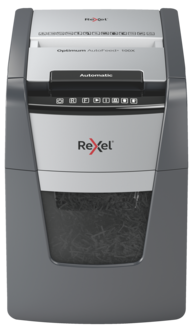 Paperisilppuri Rexel Optimum AutoFeed+ 100X, ristiinleikkaus