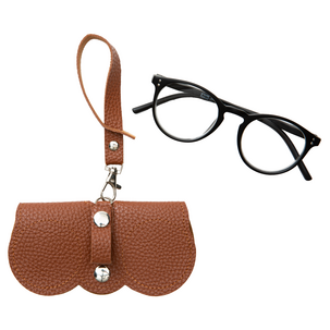 Mykt brilleetui med klype