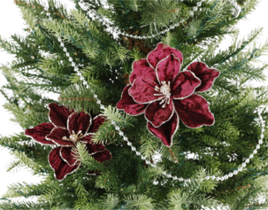 Blomst med klips, 2-pakning