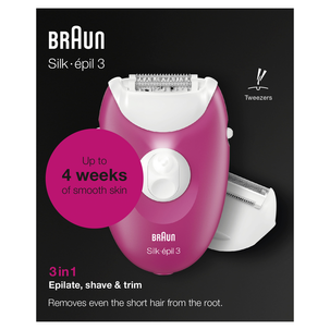 Braun Silk-épil 3, 3-276 epilator
