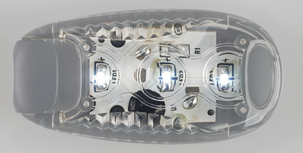 LED-lampa med clip, Asaklitt