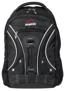 Asaklitt 30 liters svart ryggsekk
