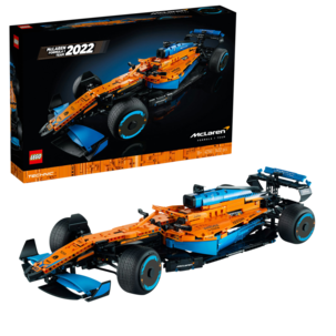 LEGO Technic McLaren Formula 1 -kilpa-auto 42141, yli 18-vuotiaille