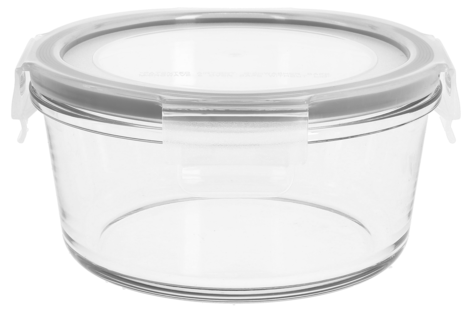 Coline ildfast form i glass, rund, 0,6 l