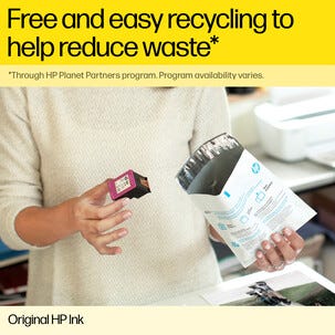 HP 308e EvoMore Mustekasetti alkuperäinen musta