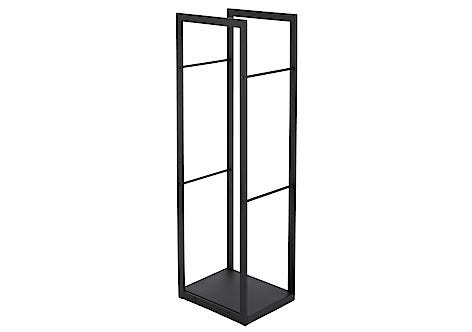 Vedförvaring inomhus 110 cm, metall 