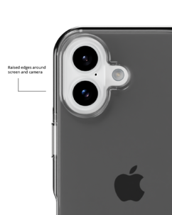 Holdit Seethru Case för iPhone 17, mobilskal