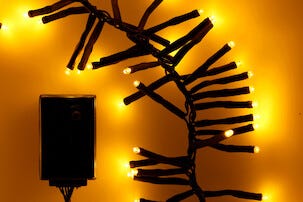 Ljusslinga Cluster, 8 ljuseffekter, utomhus, Northlight