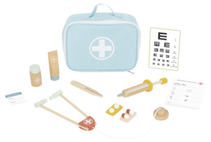 Lääkärilaukku lapsille, 11 osaa, yli 3-vuotiaille
