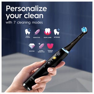 Oral-B iO 9s Duo Sähköhammasharja, 7 harjaustilaa, 2 kpl