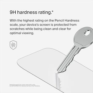 Belkin TemperedGlass iPhone 15 / iPhone 14 Pro Panssarilasi