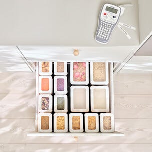 Märkband plast Dymo LetraTag