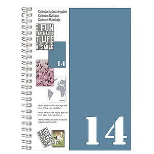 Kalenteri/muistilehtiö 2013/2014