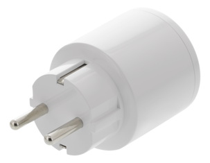 Deltaco SH-P01 smart plug wifi 10A innendørs, hvit