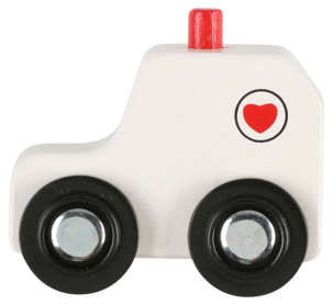 Utbyggnadsset till tågbana i trä, från 3 år