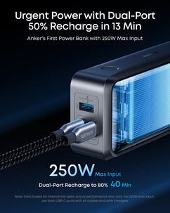 Anker Prime powerbank 26 250 mAh 300 W