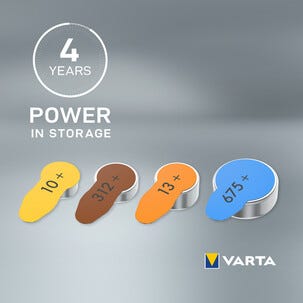 Varta HAB 13 hörapparatsbatteri 1,4 V, 24-pack