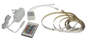 LED-lista RGB 3 metriä sisäkäyttöön (IP20)