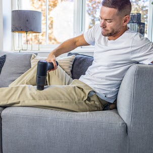 Sharper Image Powerboost Pro+ massagepistol, 6 munstycken