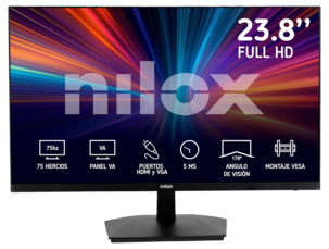 Nilox datorskärm 24 tum Full HD, VA