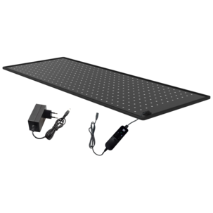 Infrarød varmematte, 100 x 40 cm med timer og kontroller