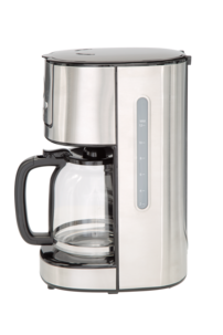 Kaffebryggare med timer, 1,5 liter